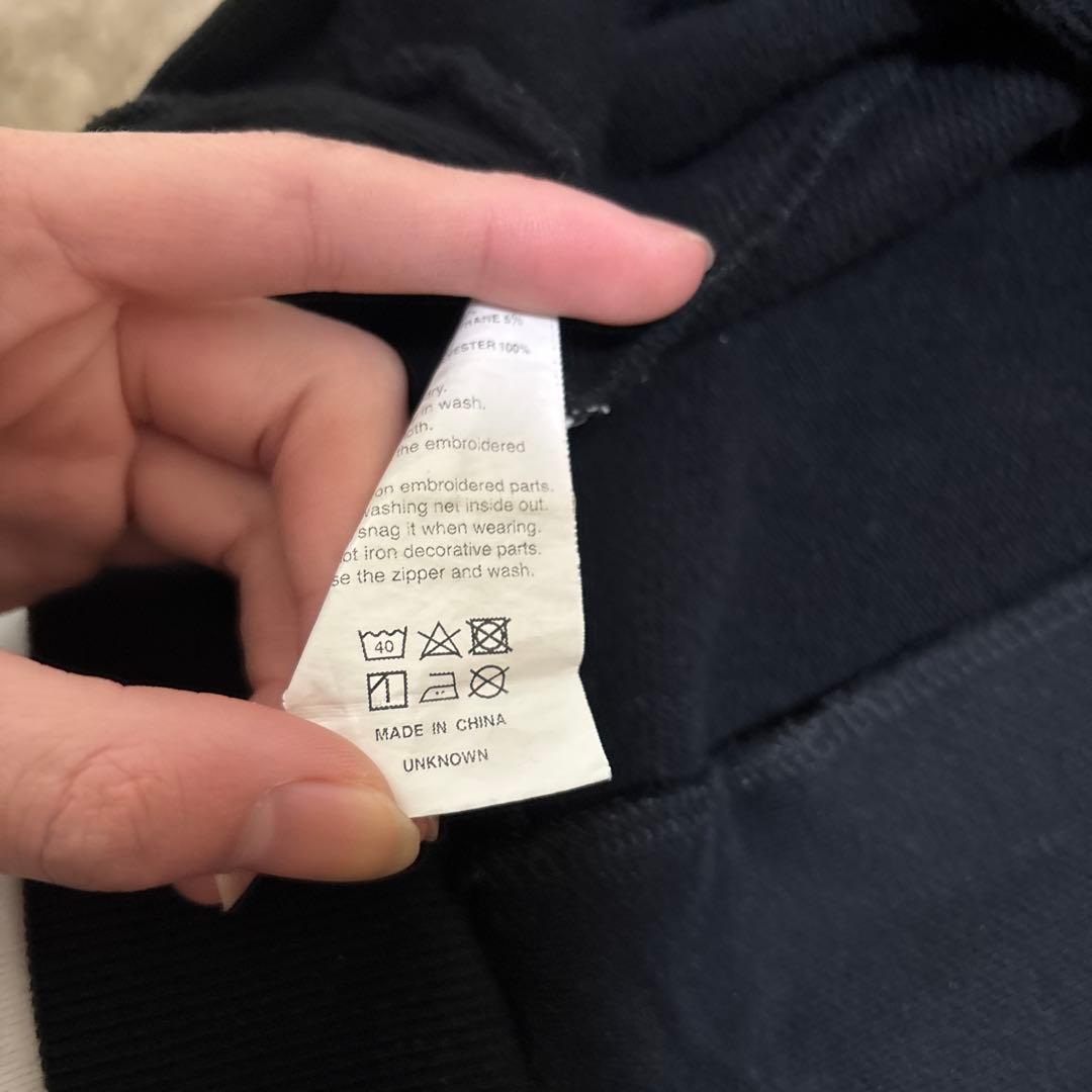 unknownクロスラインストーンパーカー 即日配送 即購入大歓迎