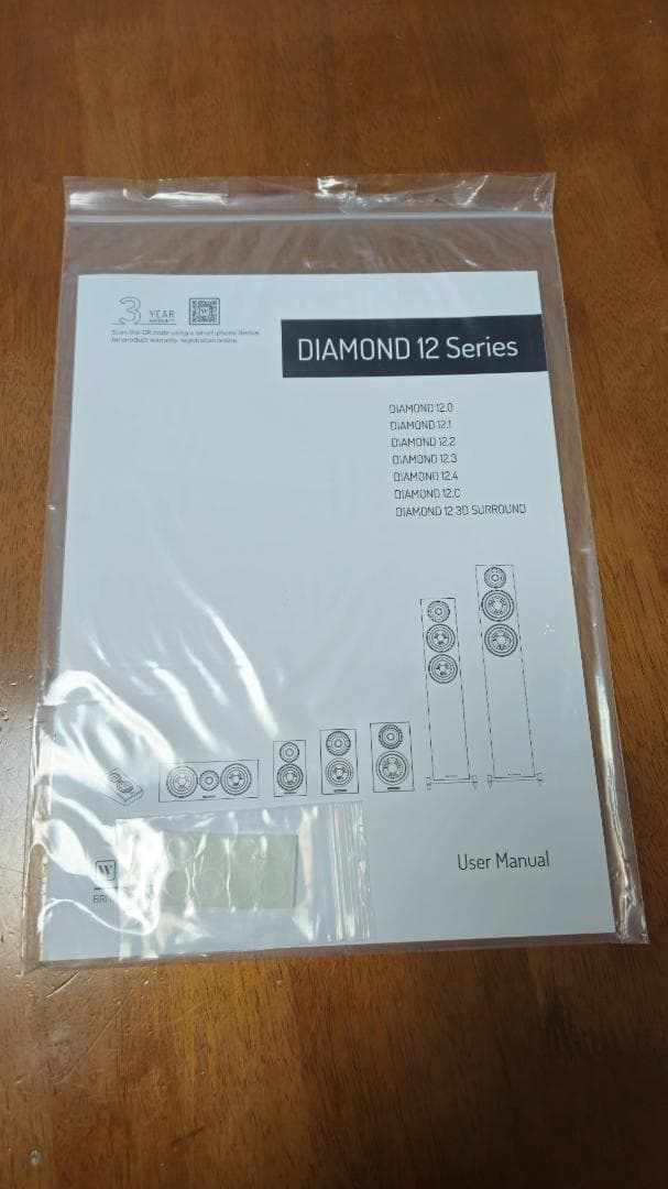 Wharfedale スピーカー 2ウェイ ブラック