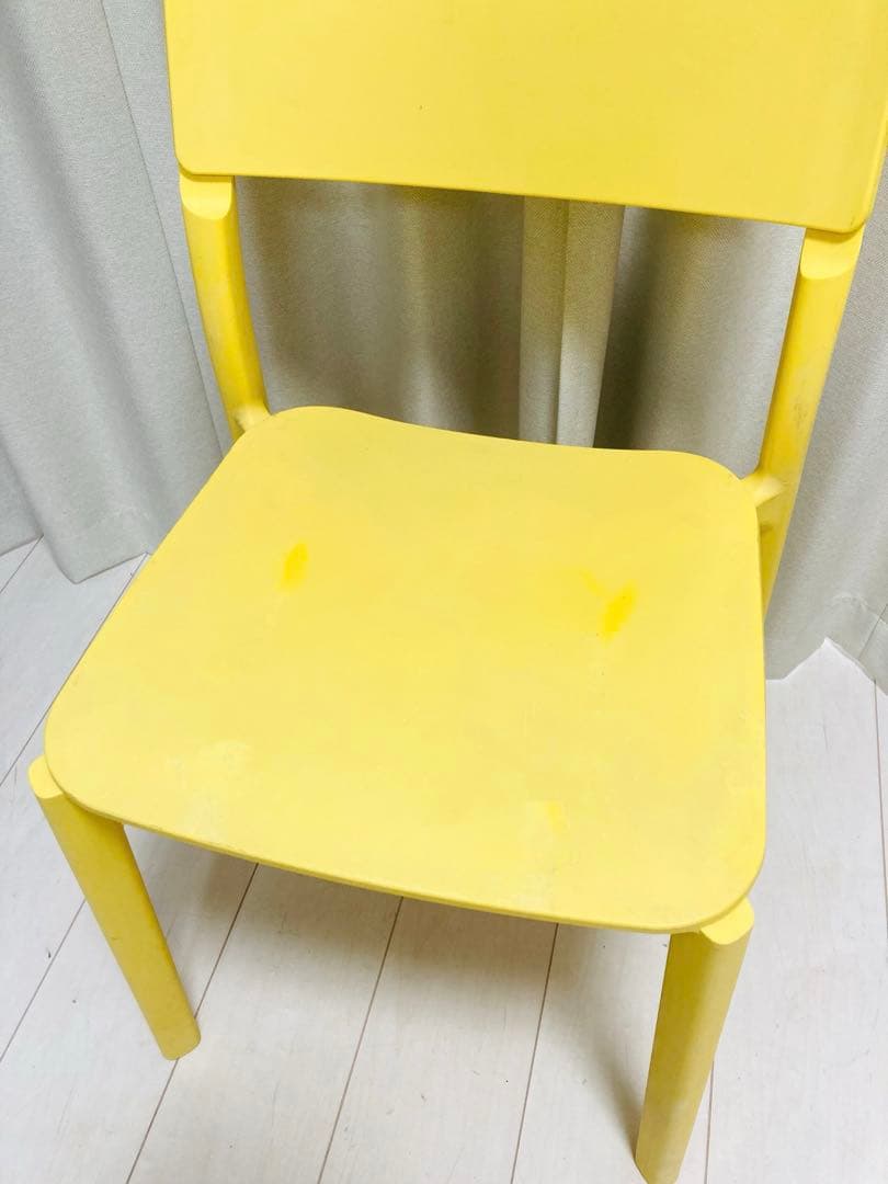 廃盤品　IKEA イケア　JANINGE ヤニンゲ　スタッキングチェア　2脚