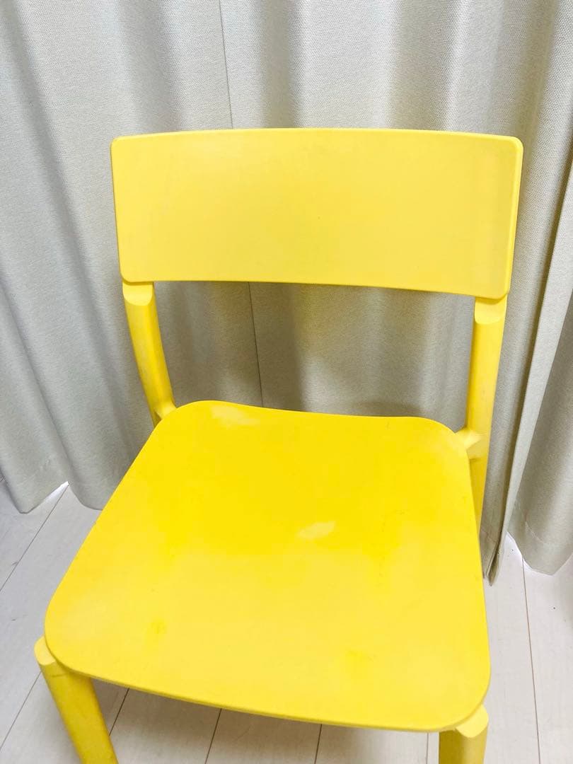廃盤品　IKEA イケア　JANINGE ヤニンゲ　スタッキングチェア　2脚