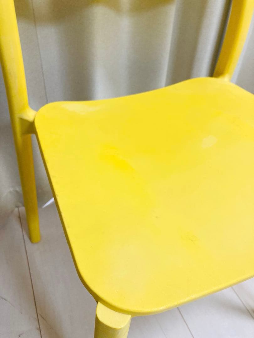 廃盤品　IKEA イケア　JANINGE ヤニンゲ　スタッキングチェア　2脚