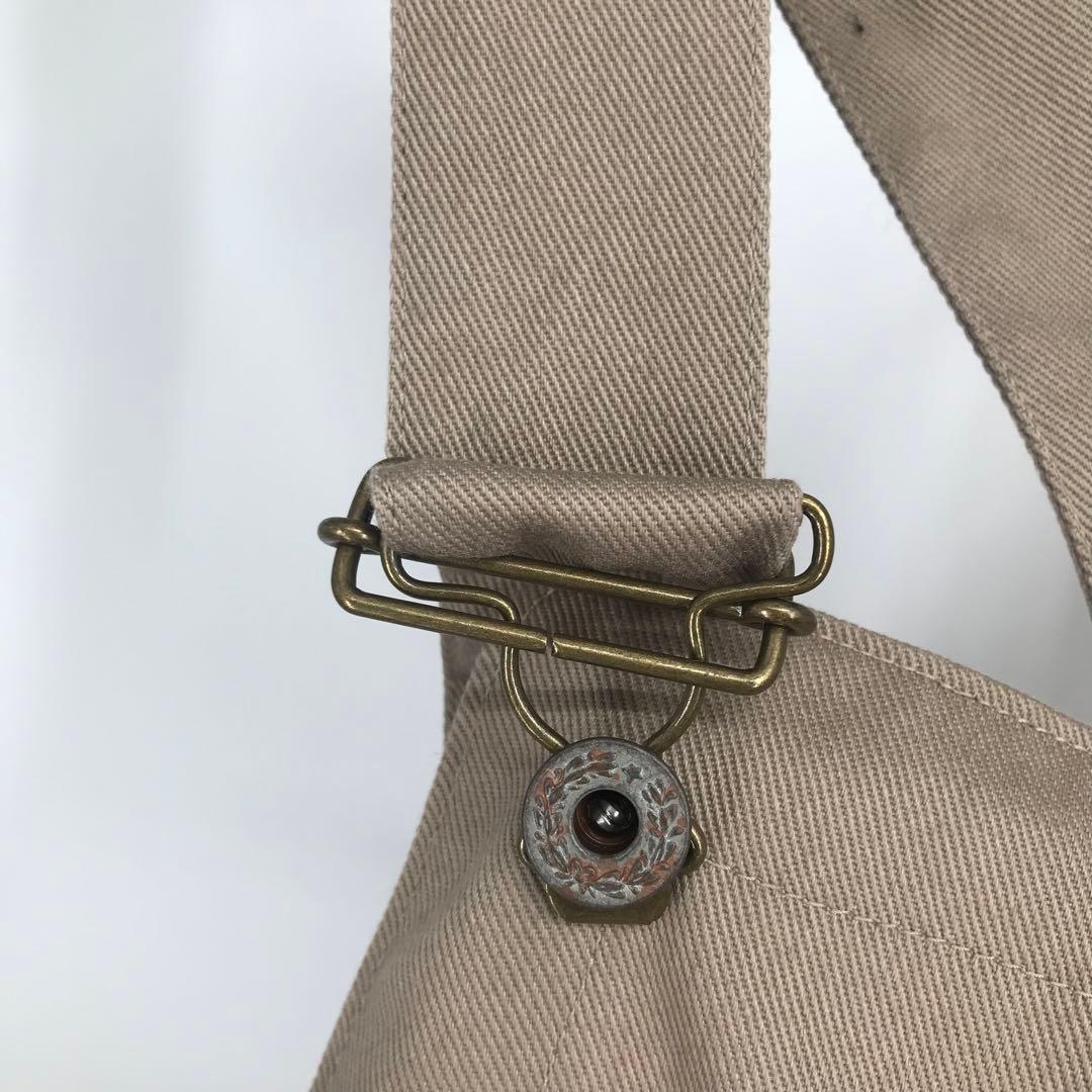 ウィアード×LIFT UP オーバーオール　36 オールインワン　ベージュ