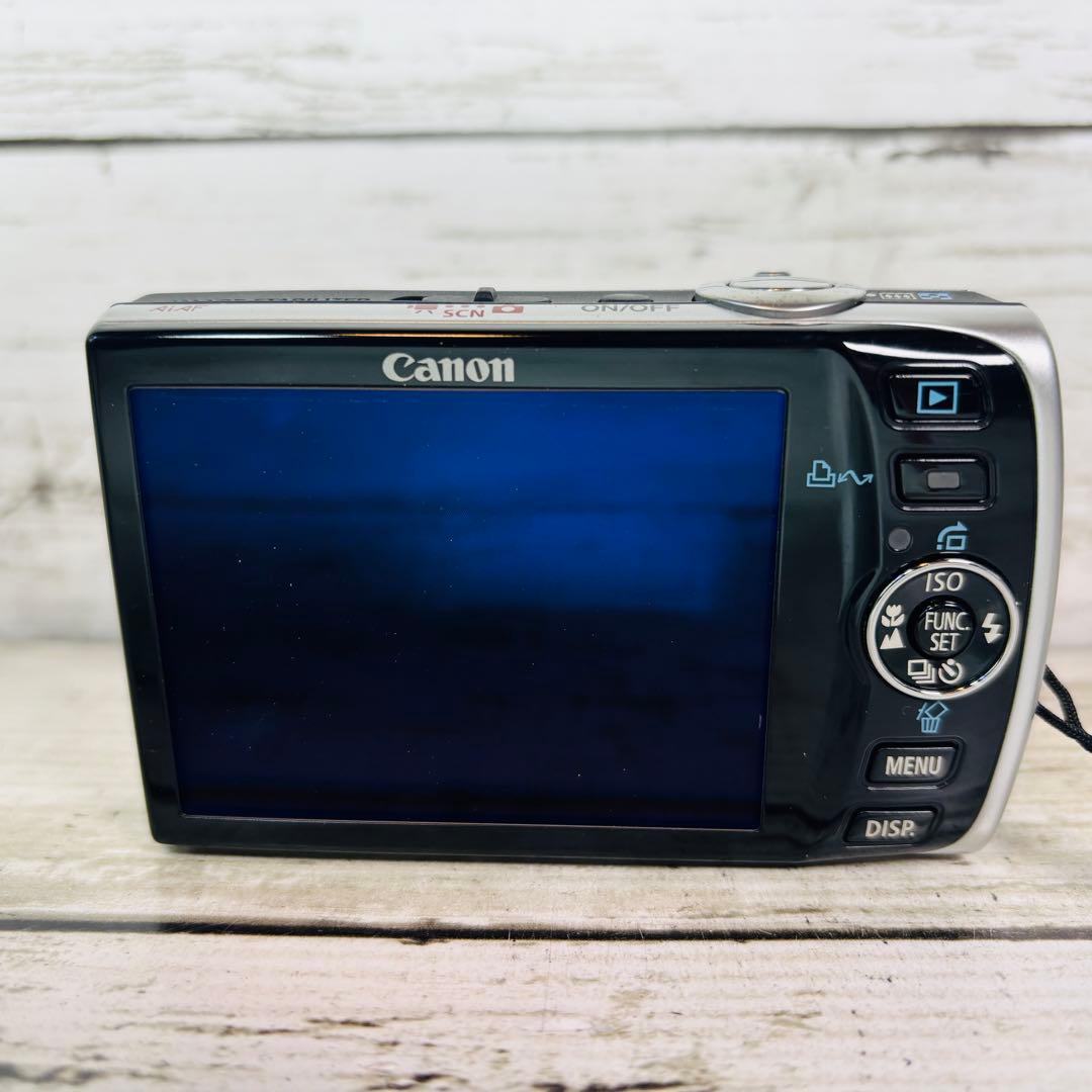 【動作良好】CanonデジタルカメラIXY DIGITAL 910ISシルバー