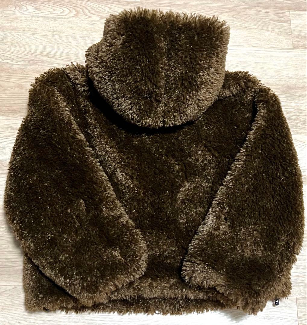 ZARA フェイクファー フード付きジャケット