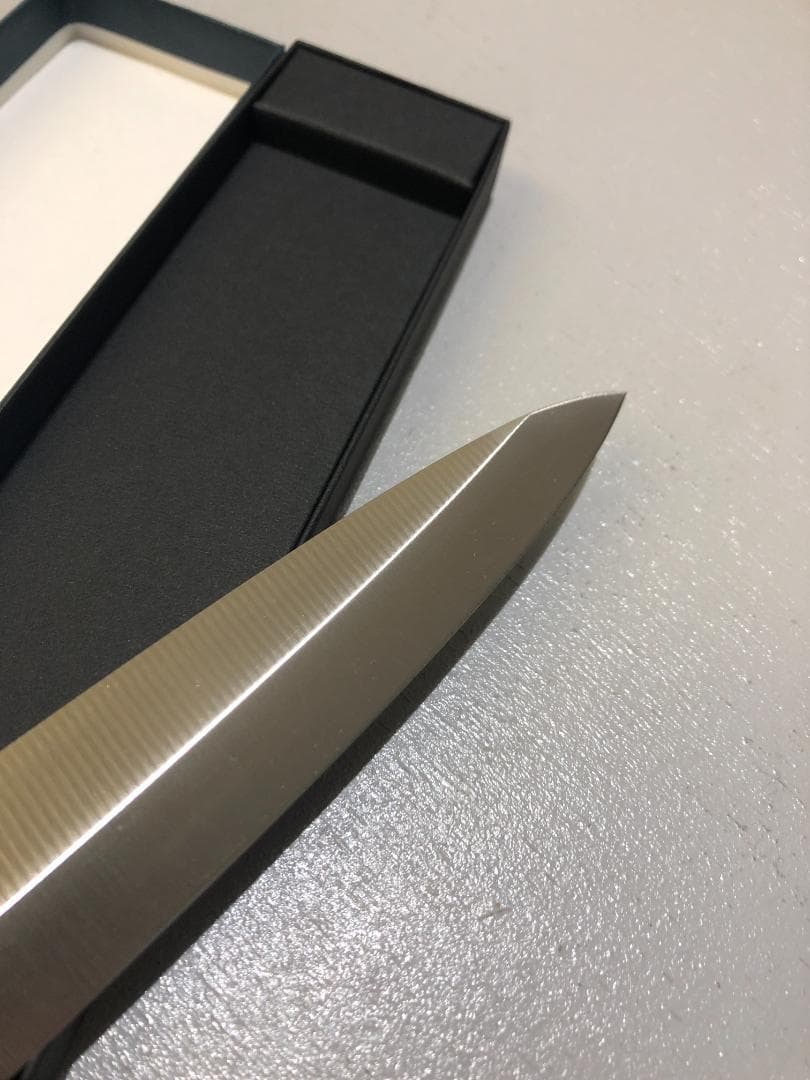 TAKE　泉源兼光　刺身包丁　240mm　オールステンレス　片刃　包丁