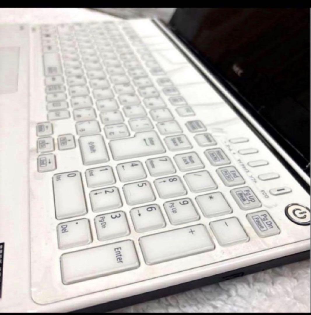 NEC PC-LS350TSW-J i3パソコン ホワイト 初期化済