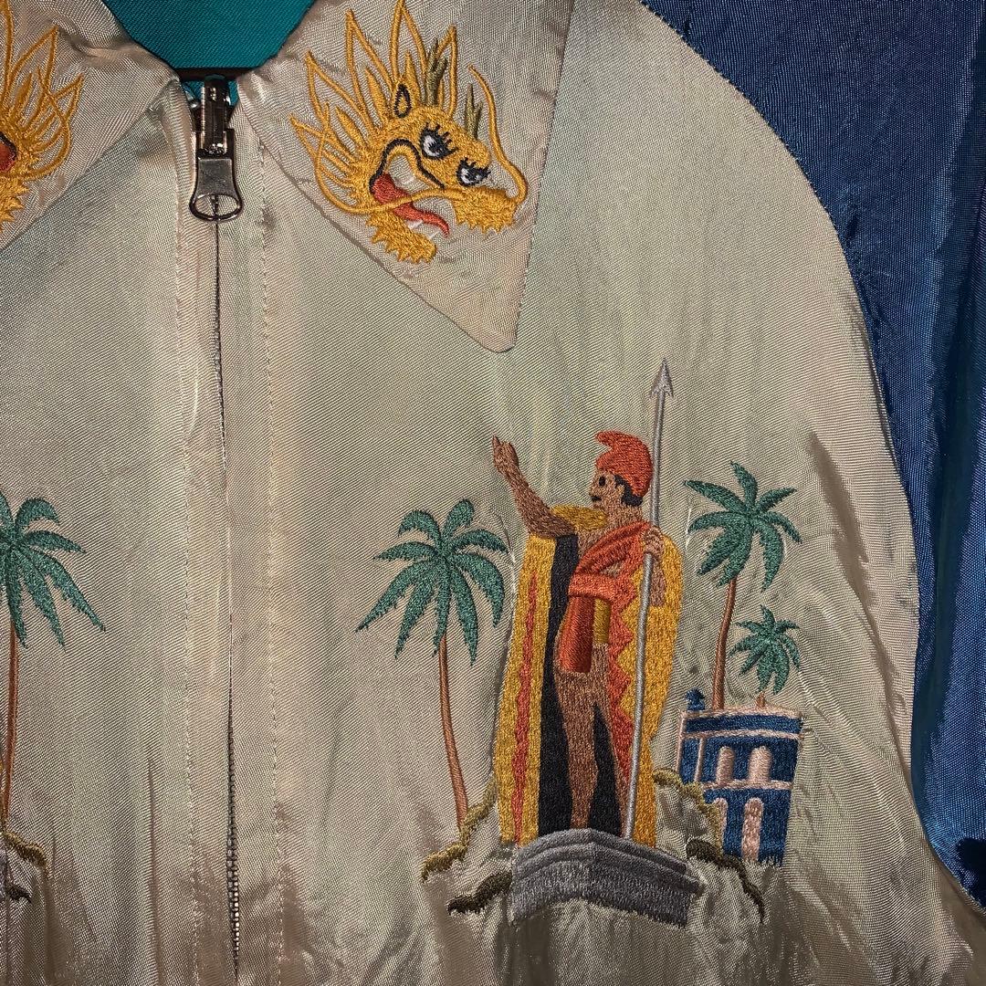 Pherrow's ハワイ ホノルル スカジャン サイズXL リバーシブル