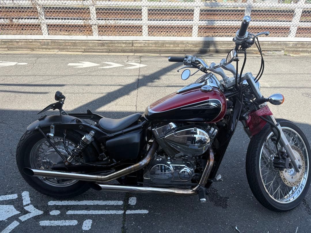 ドラックパイプマフラー　t&f製