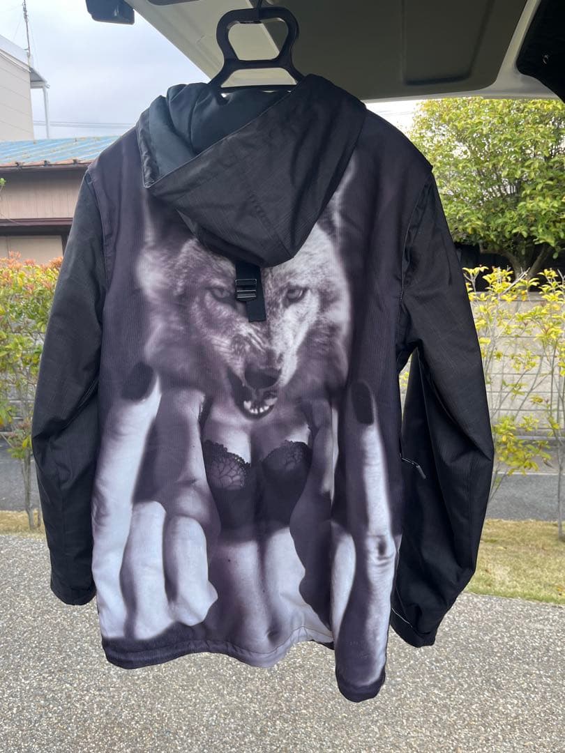 （激レア）volcom patch insulated jacket wolf