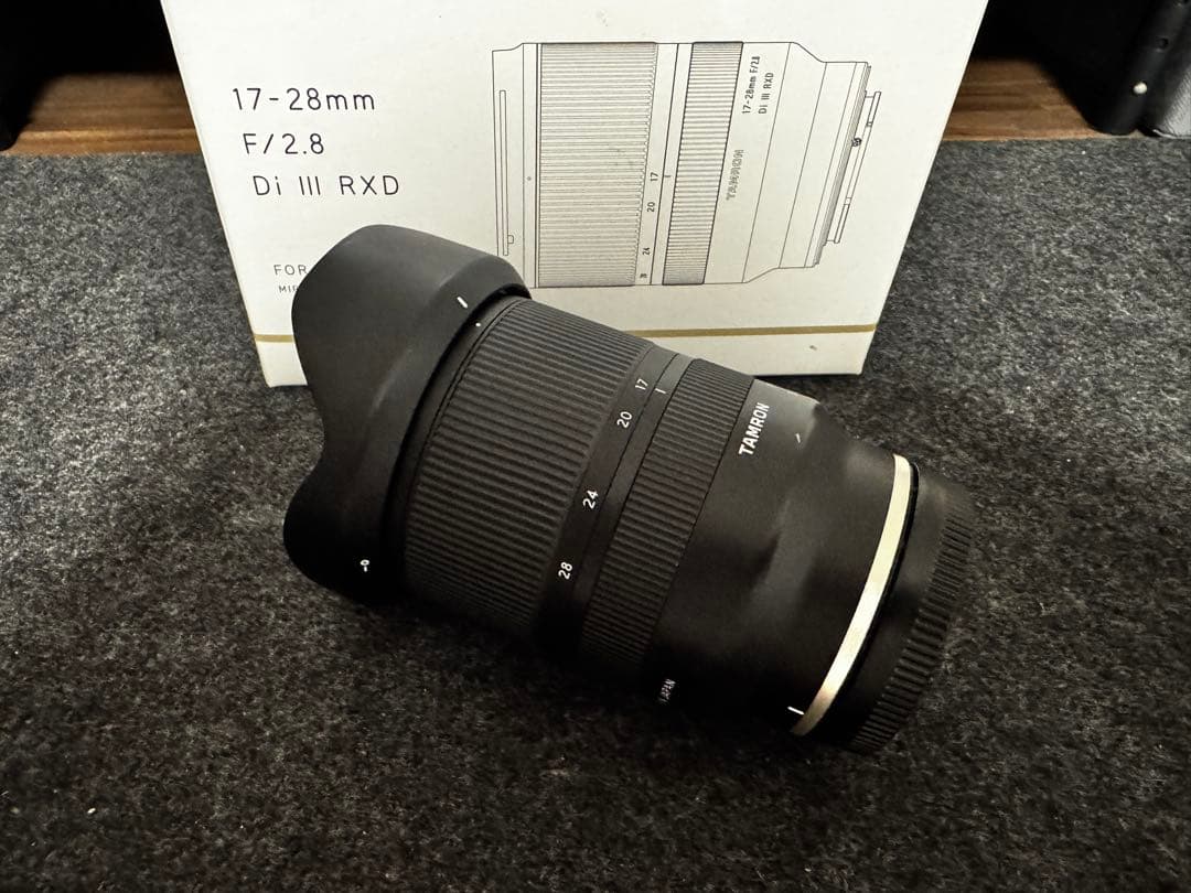 TAMRON17-28mm F/2.8 Di III RXDソニーEマウント