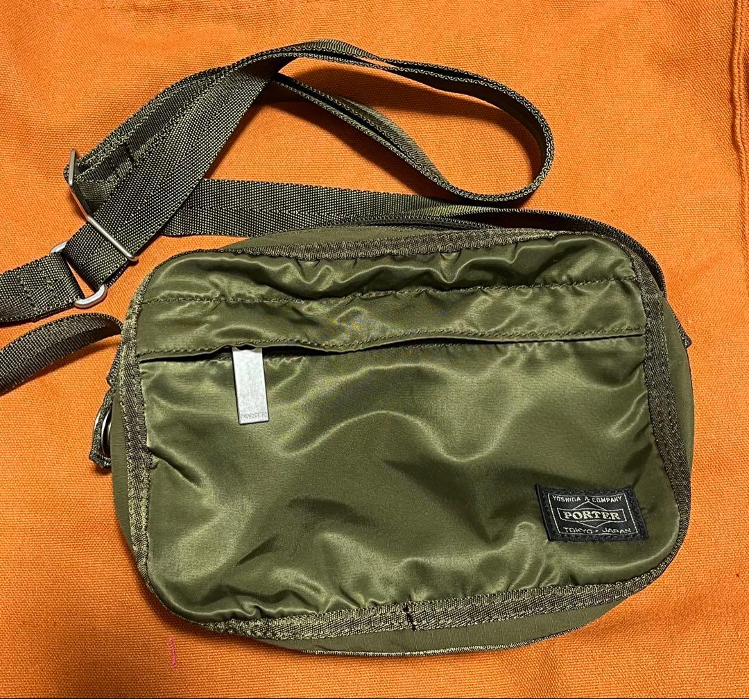 PORTER FRAME ショルダーバッグ オリーブ美品