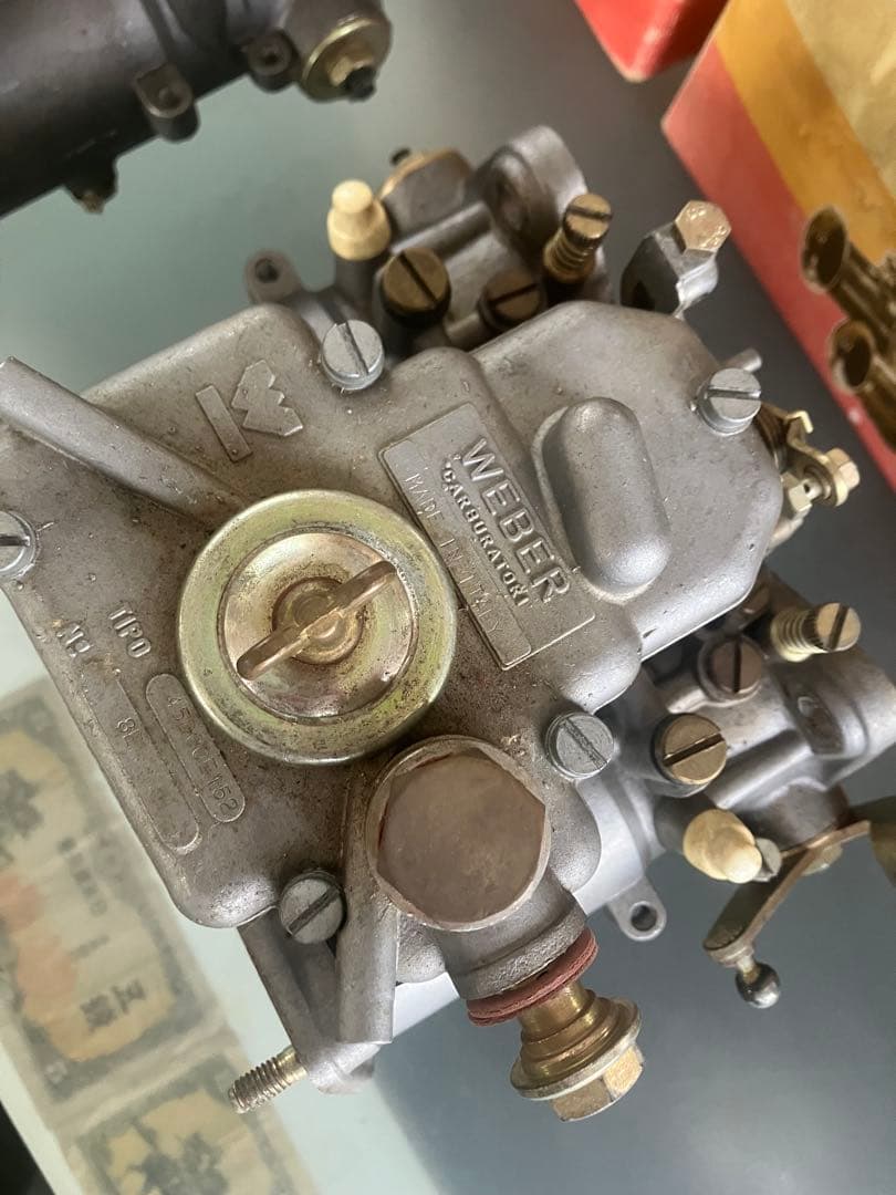 専用品WEBERウエーバー45DCOEイタリア製キャブレター対策後ビンテージ