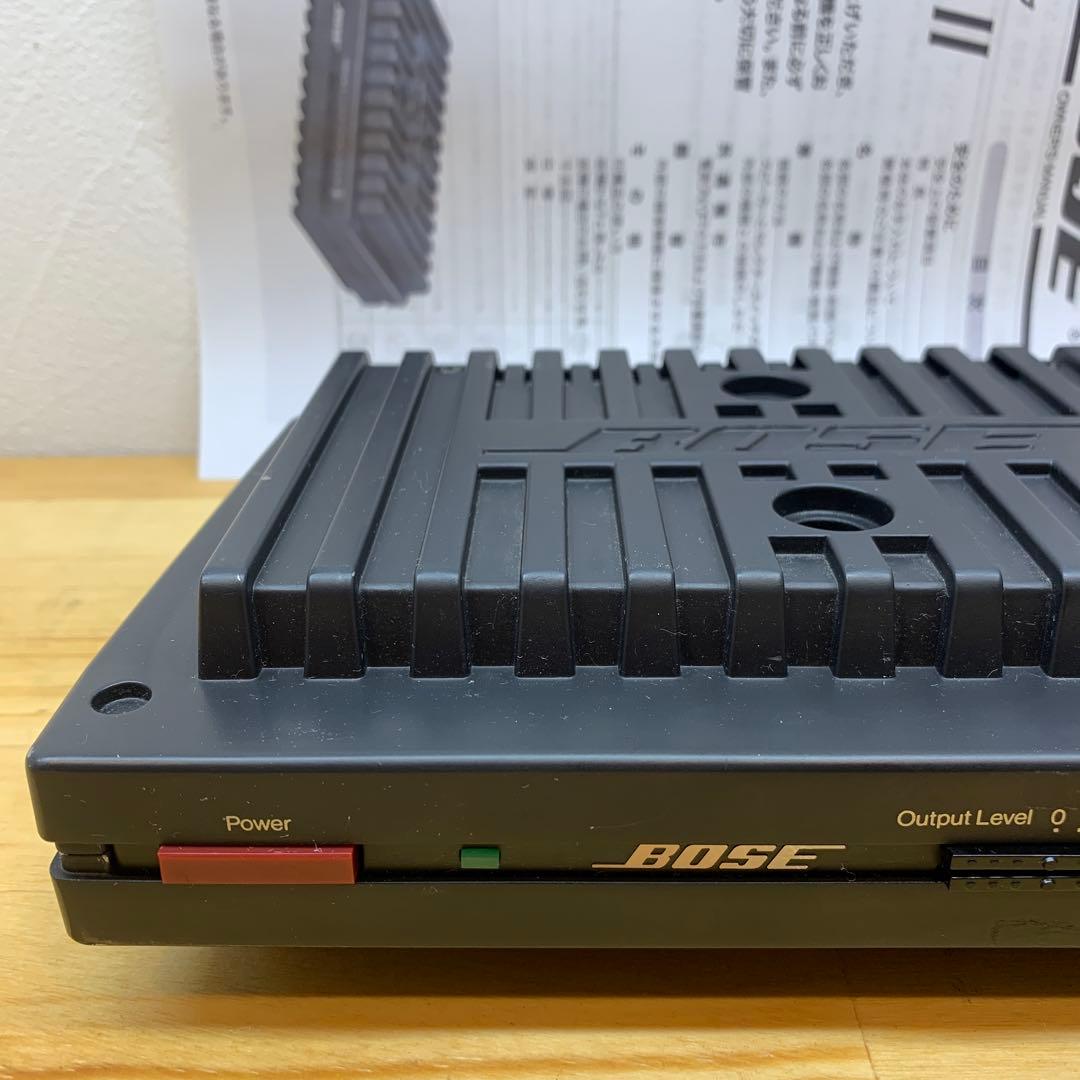 BOSE 1705Ⅱ 美品 ステレオパワーアンプ メンテナンス済 動作品 ②