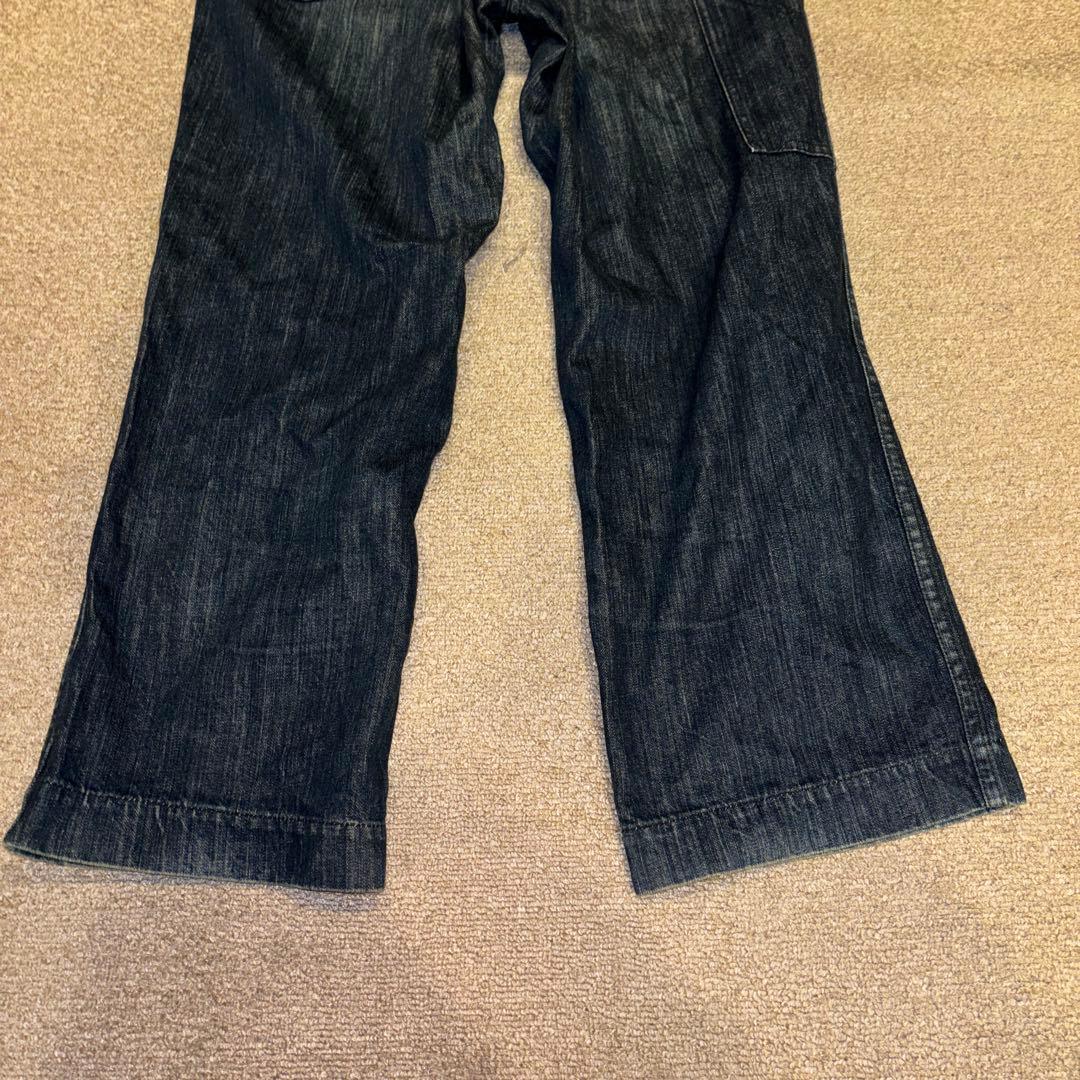 エビス　ツナギ　オールインワン　インディゴ サイズ38 M