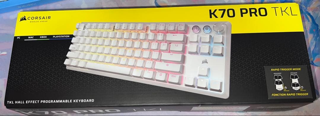 CORSAIR K70 PRO TKL ゲーミングキーボード