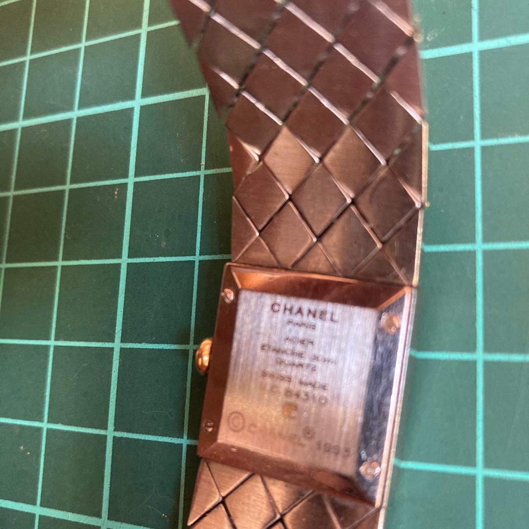 へ*可様 CHANEL マトラッセ　腕時計　ジャンク