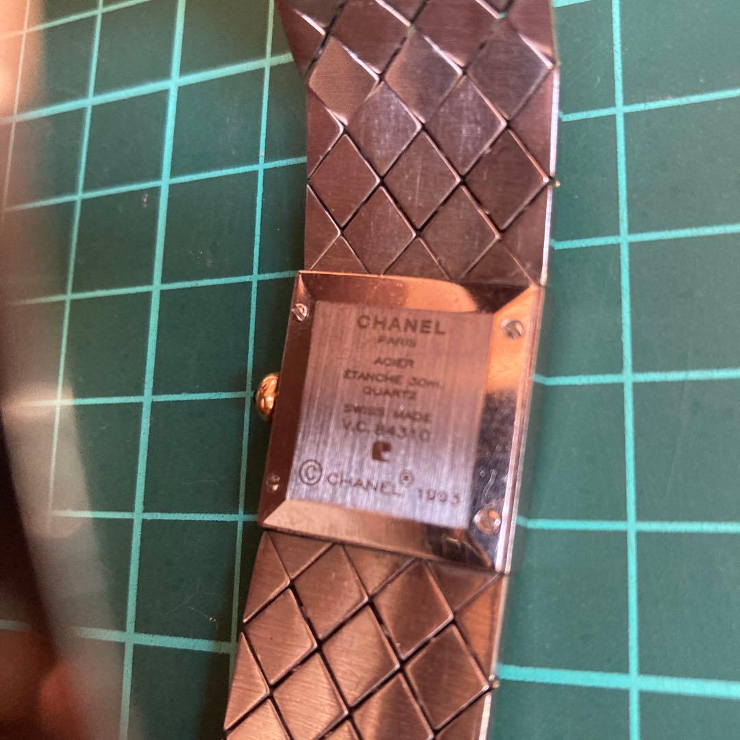 へ*可様 CHANEL マトラッセ　腕時計　ジャンク