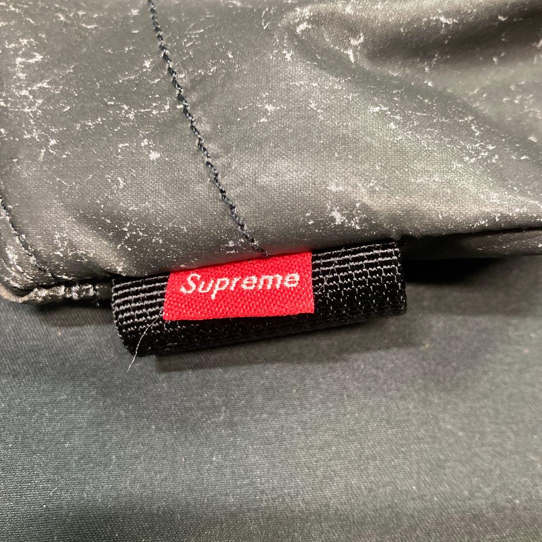 【新品未使用】シュプリーム ウォータープルーフ ウエストバッグ ブラック