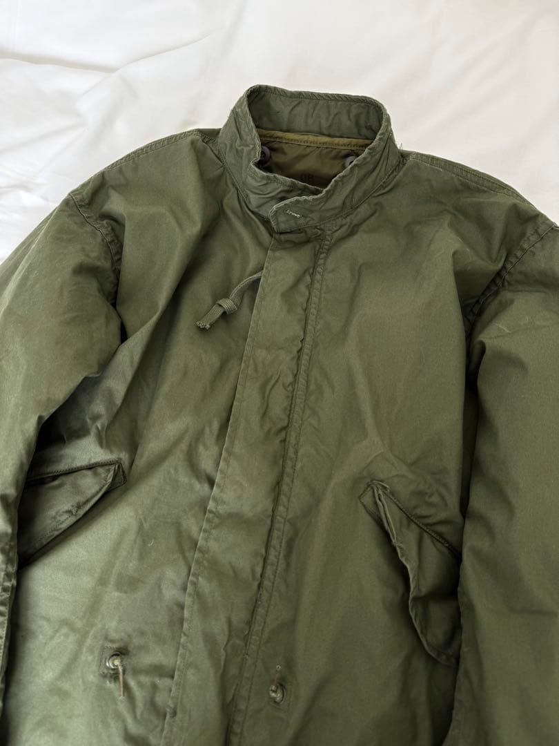 米軍実物 M-65 フィッシュテール フルセット XS 初期型 アルミジップ