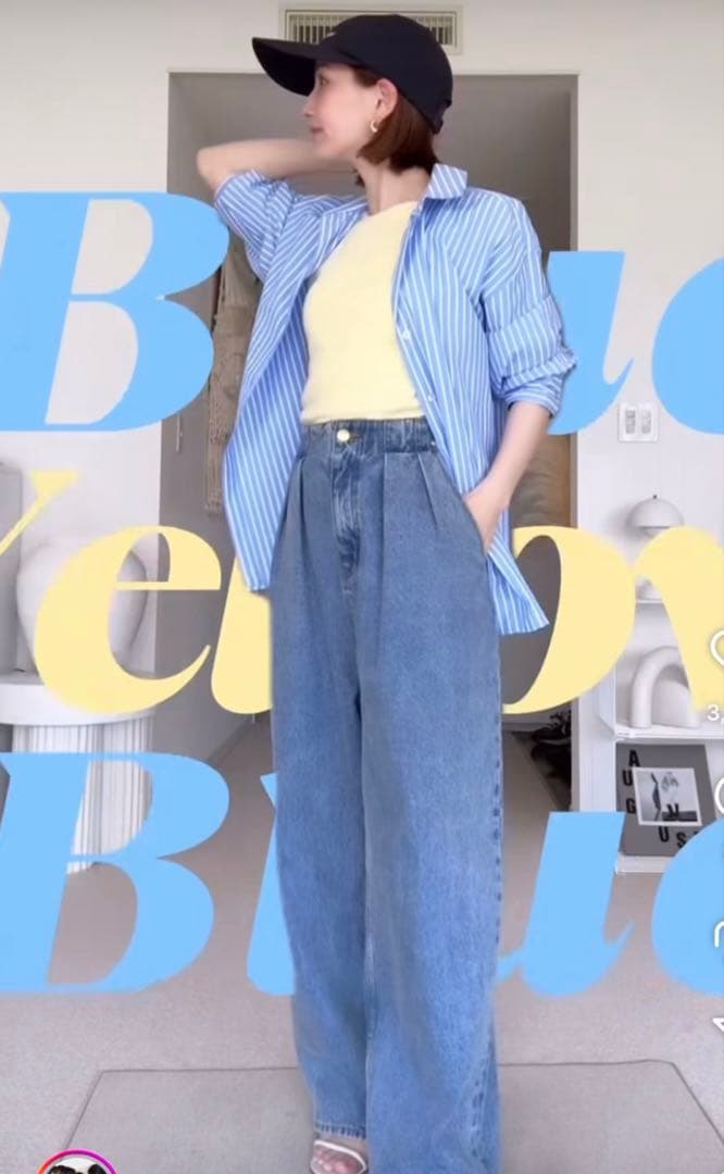 辻元舞　I’m in ブルーBlue Sサイズ