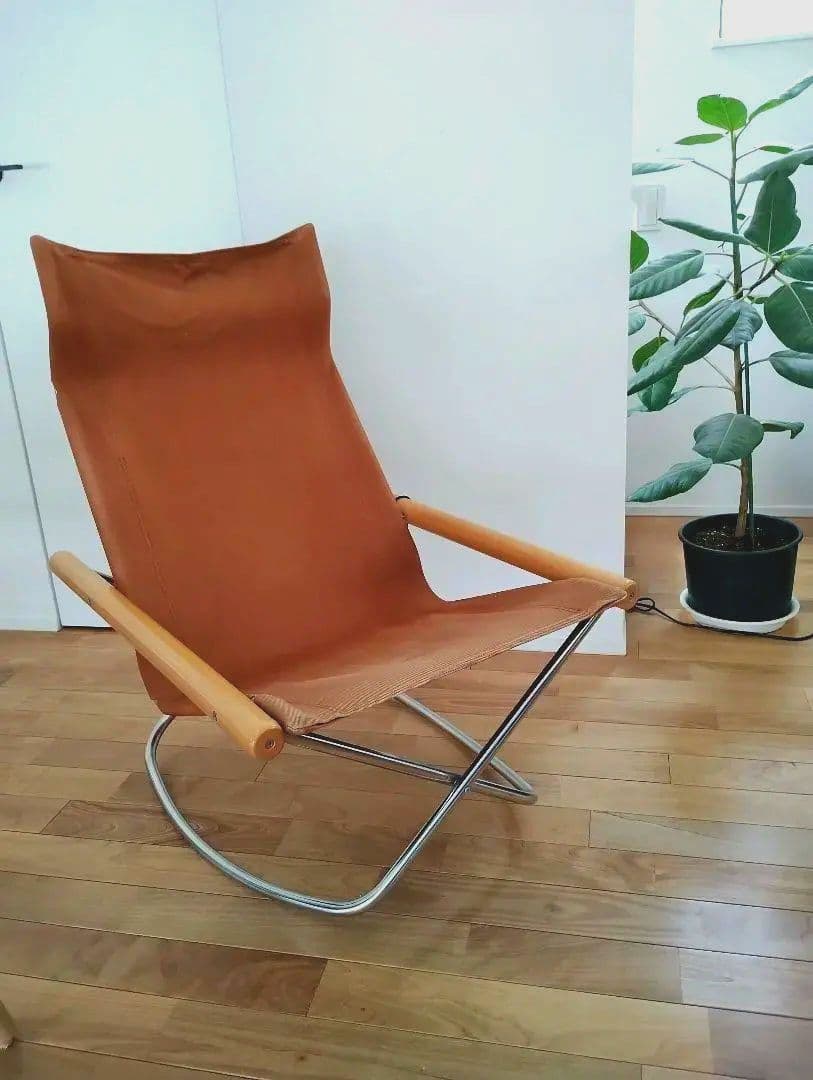 Nychair X ニーチェア エックス ロッキングチェア　オットマンセット