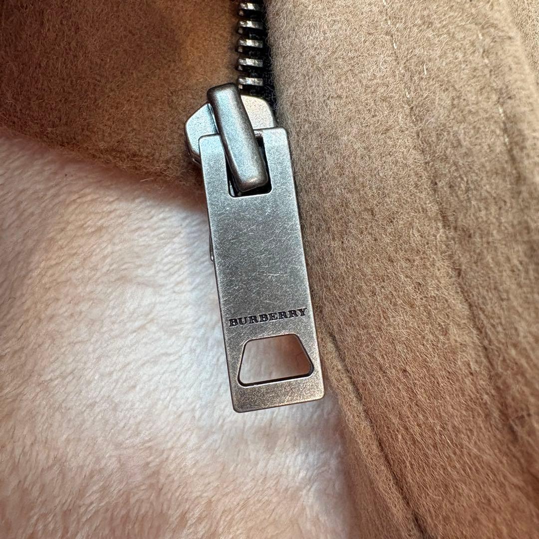 美品　バーバリーチルドレン　ダッフルコート　キャメル　12Y　クリーニング済み