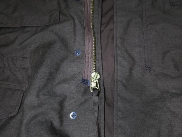 未使用品 USA製 ALPHA M-65 ブラウン L フィールドジャケット