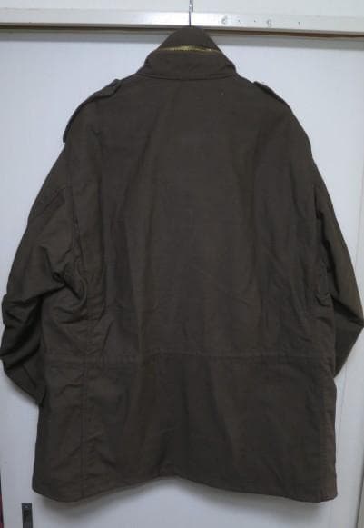 未使用品 USA製 ALPHA M-65 ブラウン L フィールドジャケット