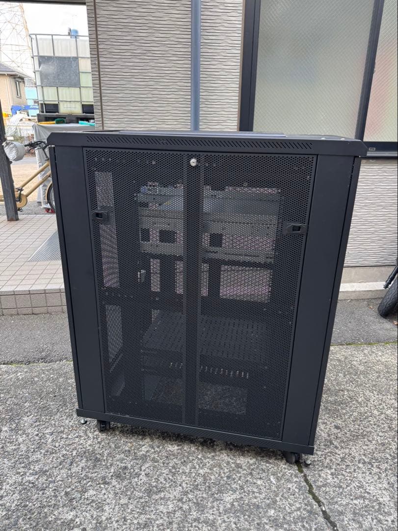 【専用】サーバーラック 100-SV002 19インチ 24U