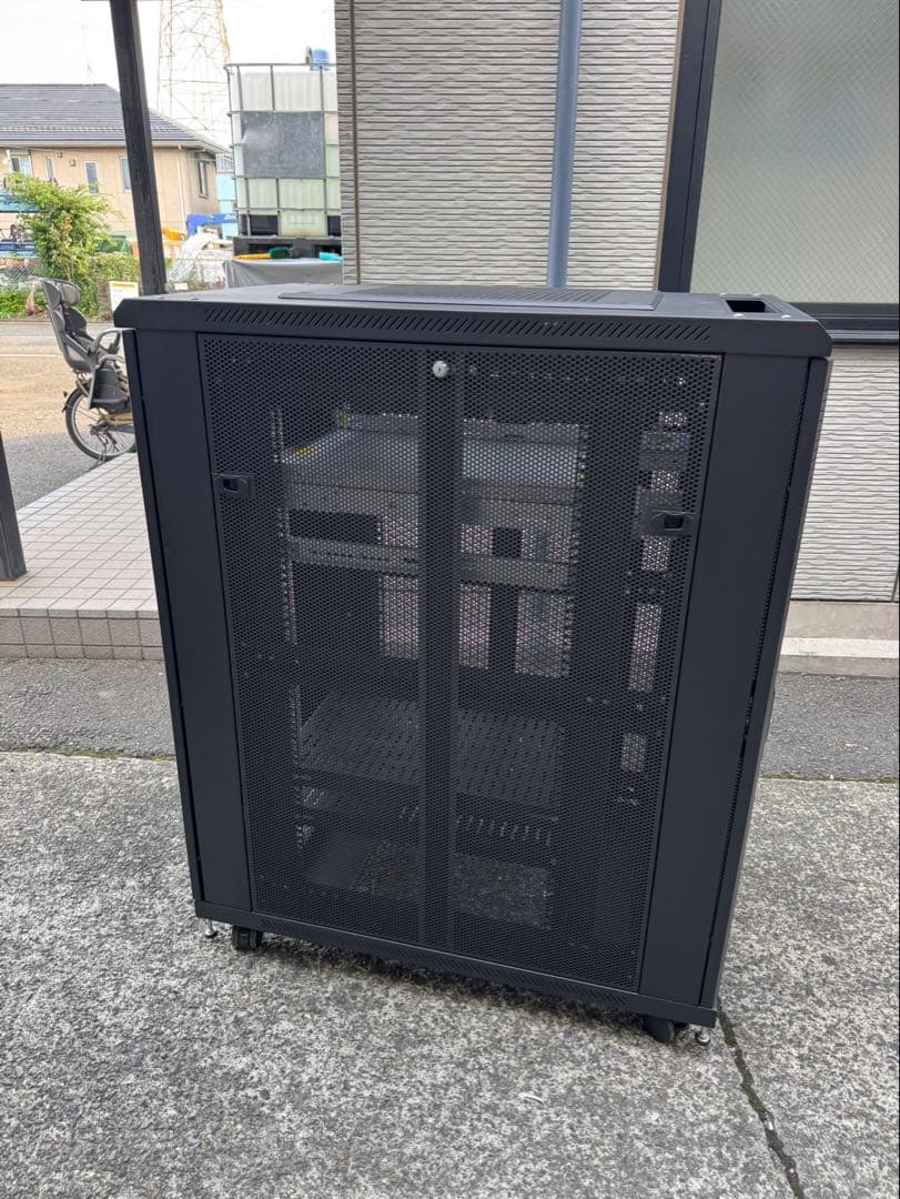 【専用】サーバーラック 100-SV002 19インチ 24U