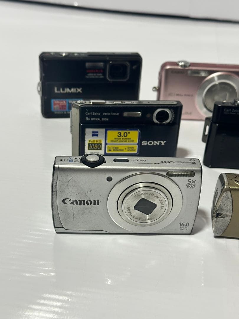 10台 デジカメラ まとめ【動作未確認ジャンク扱】