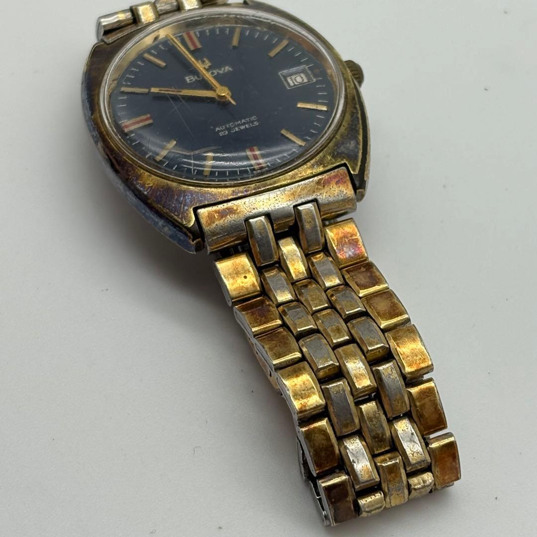 BULOVA ブローバ メンズ 腕時計 自動巻き 23JEWELS 動作未確認