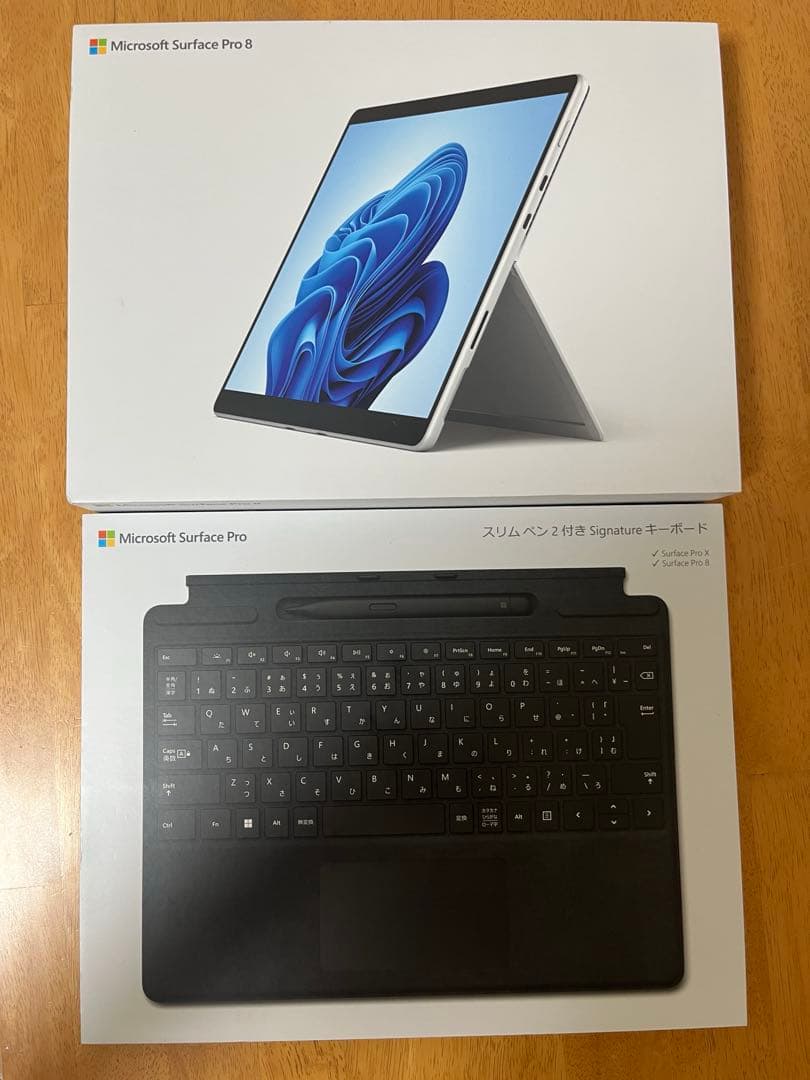 超美品Surface Pro8 1983 本体 + 純正ペン&キーボード