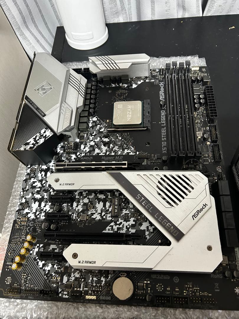 CPU AMDRyzen75700G ASRockX570SteelLegend