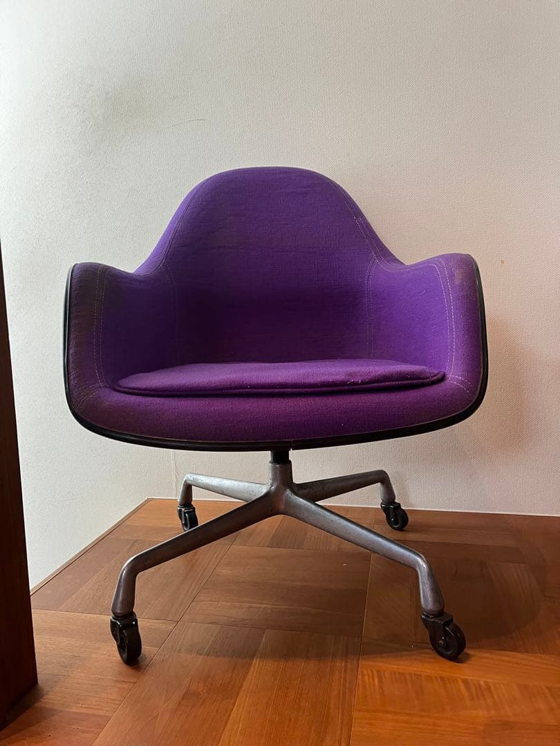 イームズ　ルーズクッションアームチェア　 ハーマンミラー　ビンテージ　超希少レア