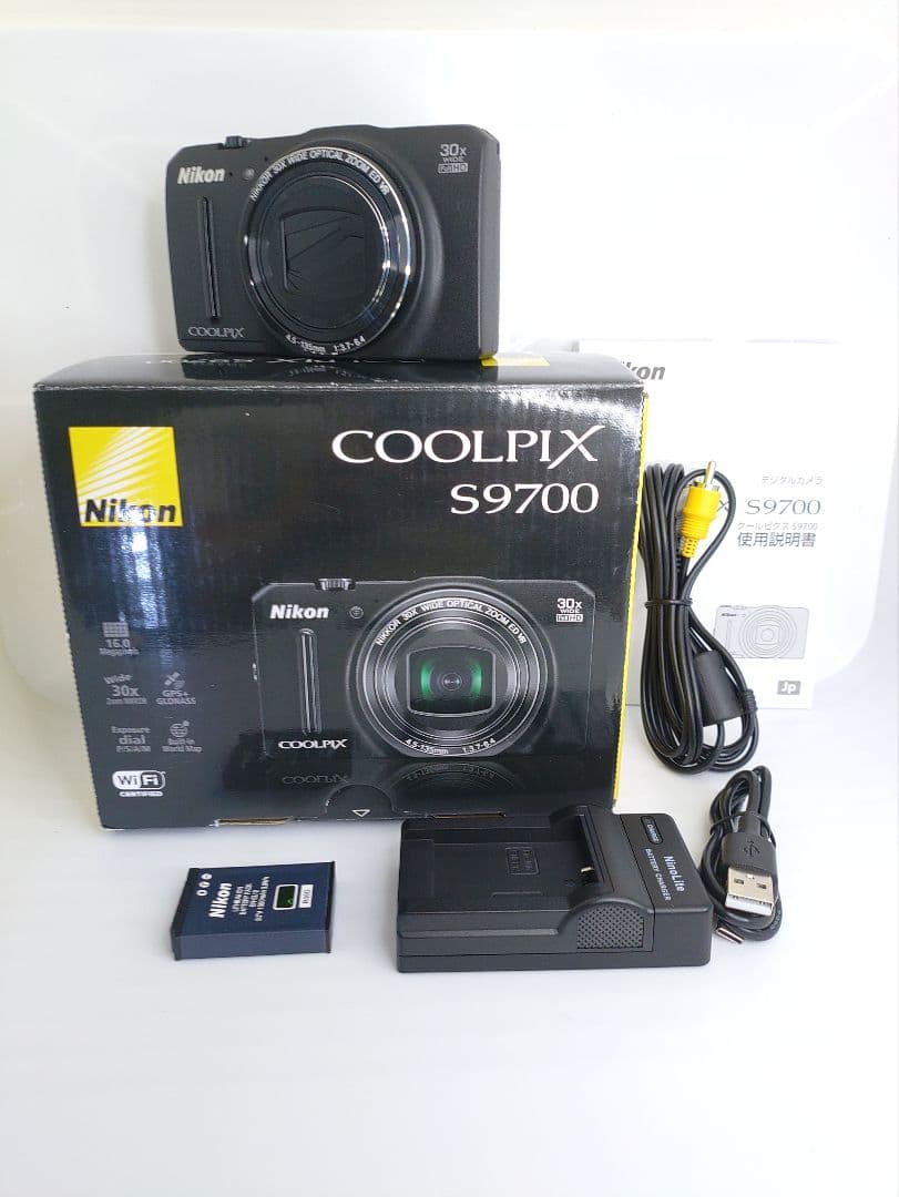 【美品】Nikon COOLPIX S9700 動作確認済