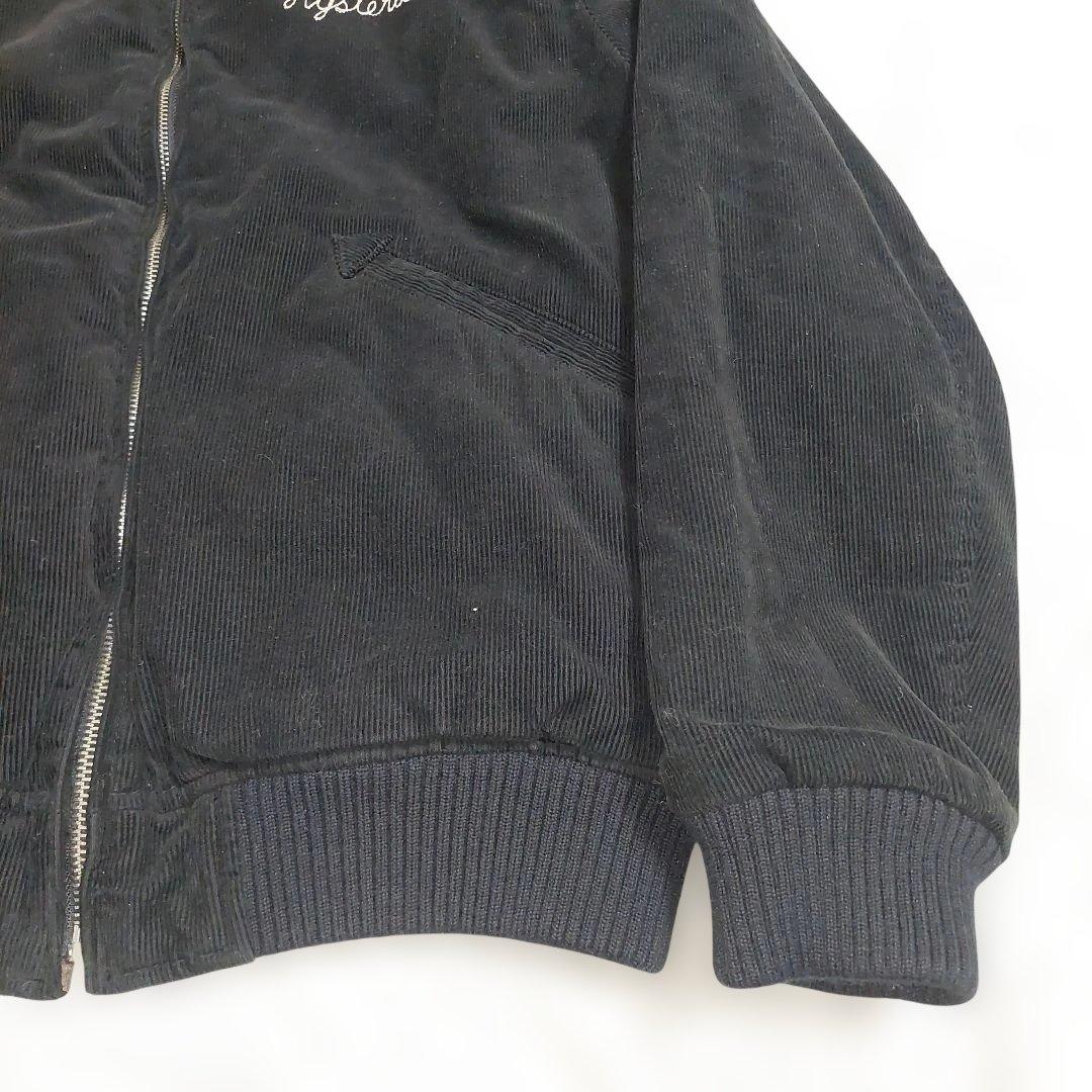 ヒステリックグラマー ブルゾン ジャケット バック刺繍ロゴ入り コーデュロイ