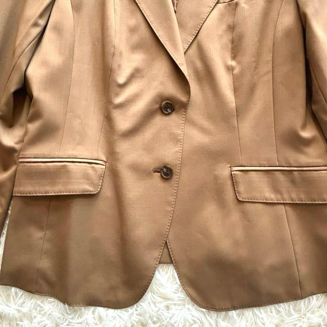 【極美品‼︎ 】23区 パンツスーツセットアップ 大きいサイズ19号相当 ベージュ