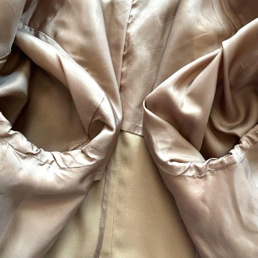 【極美品‼︎ 】23区 パンツスーツセットアップ 大きいサイズ19号相当 ベージュ