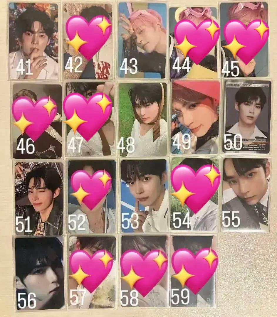 zb1 ソンハンビン トレカ バラ売り まとめ売り