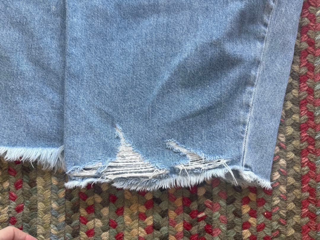 Whim Gazette ウィムガゼット ラインカーブ DENIM デニム 38