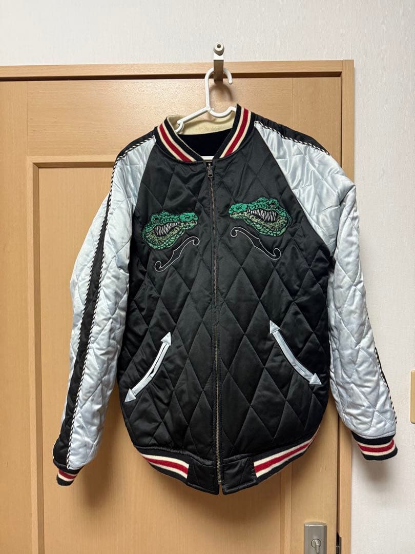 スカジャン ベロア リバーシブル