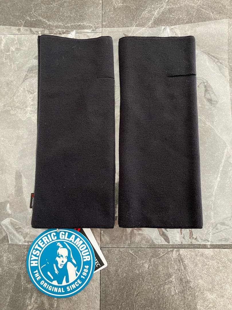 【新品未使用】HYSTERIC GLAMOUR ブラックアームウォーマー
