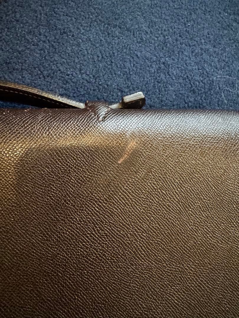 CELLERINI チェレリーニ　レザー ブリーフケース ブラウン