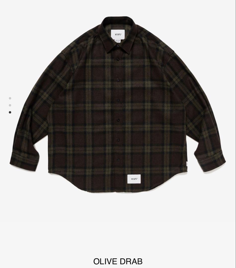 トップス WTAPS TXT 01 LS WOPL TWEED TEXTILE