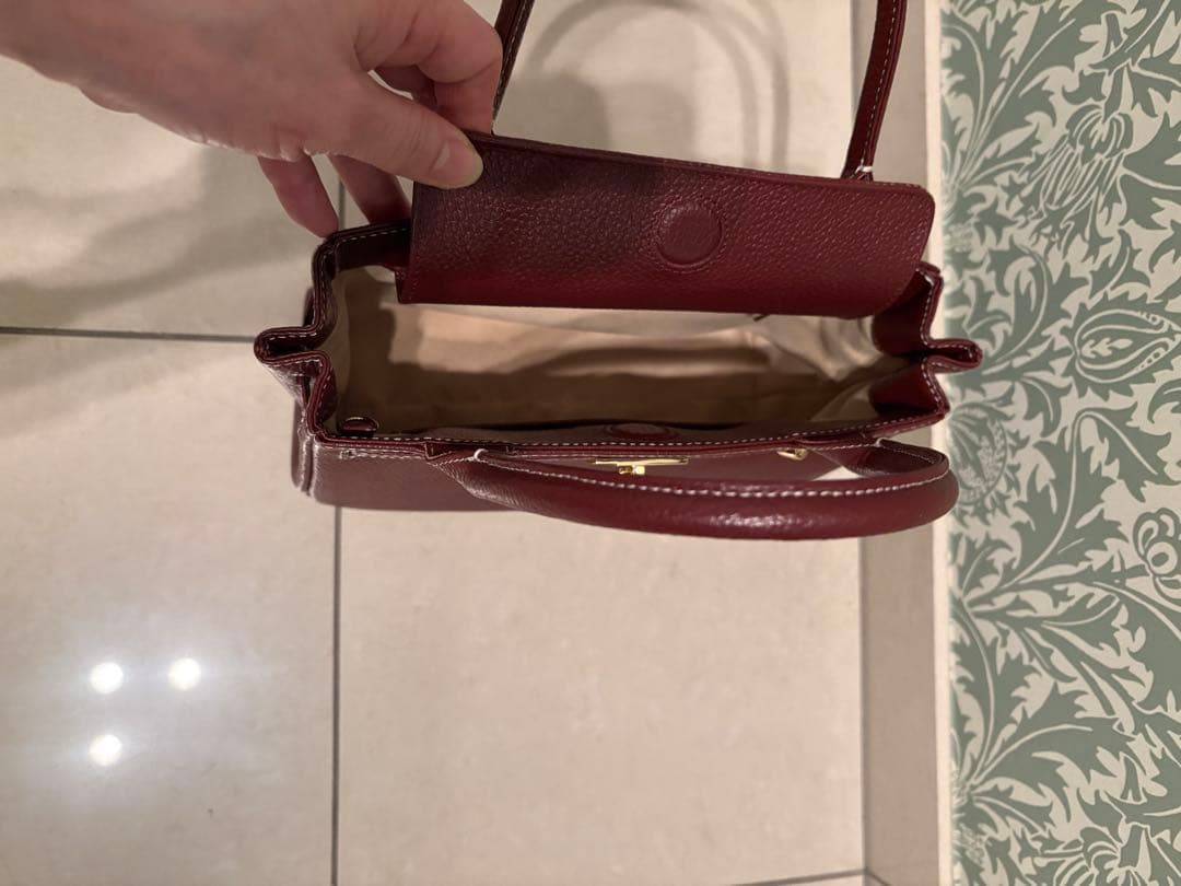 傳濱野　ミーティア ベル　Mietia Belle ハンドバッグ ☆ほぼ新品☆