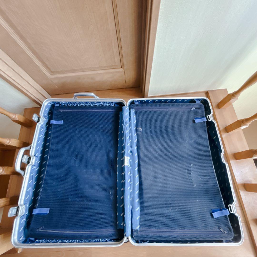 廃盤 RIMOWA リモワ トパーズ アルミ 104L 4輪 スーツ キャリー
