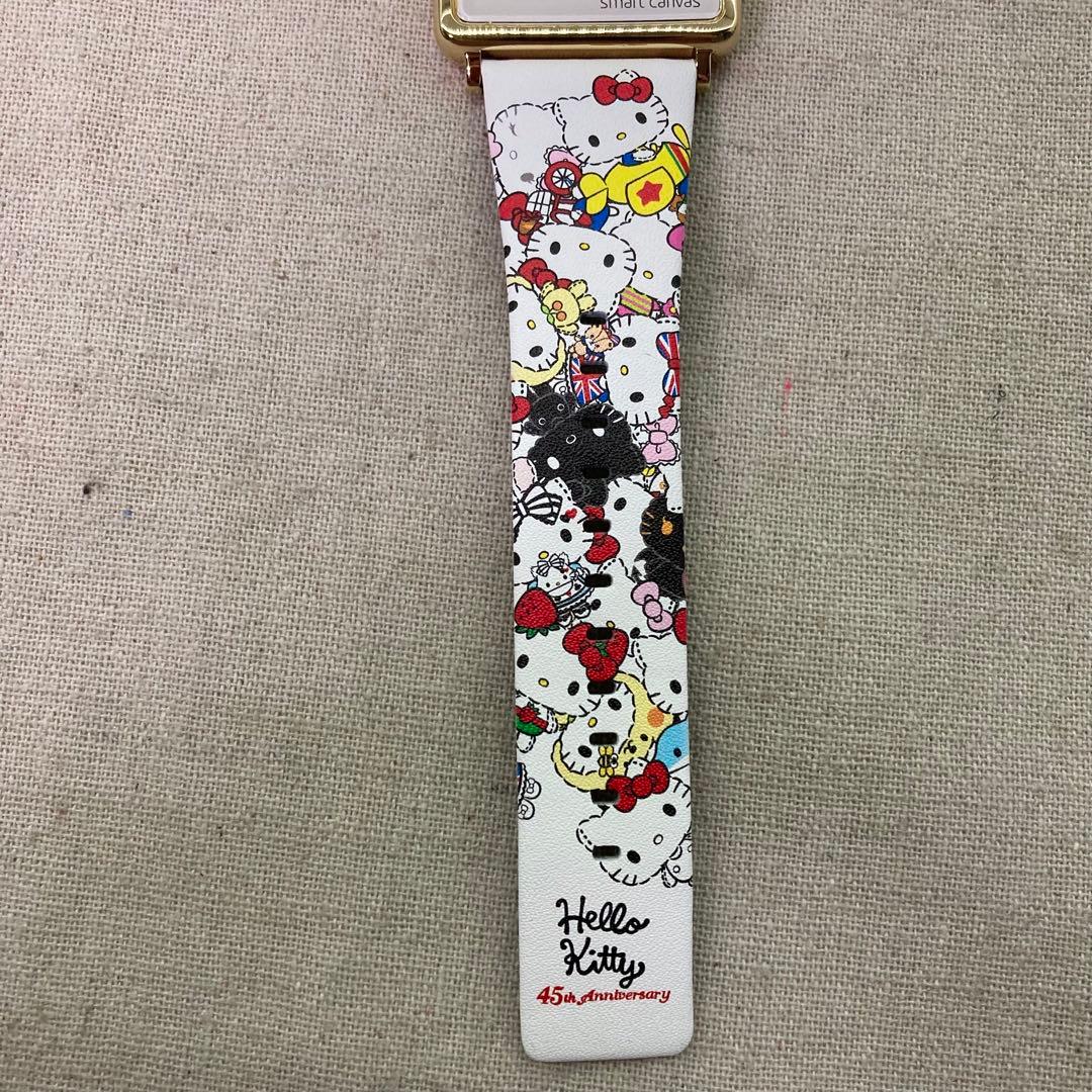 【激レア】Hellokitty　45周年　ヒストリーぬいぐるみ　腕時計