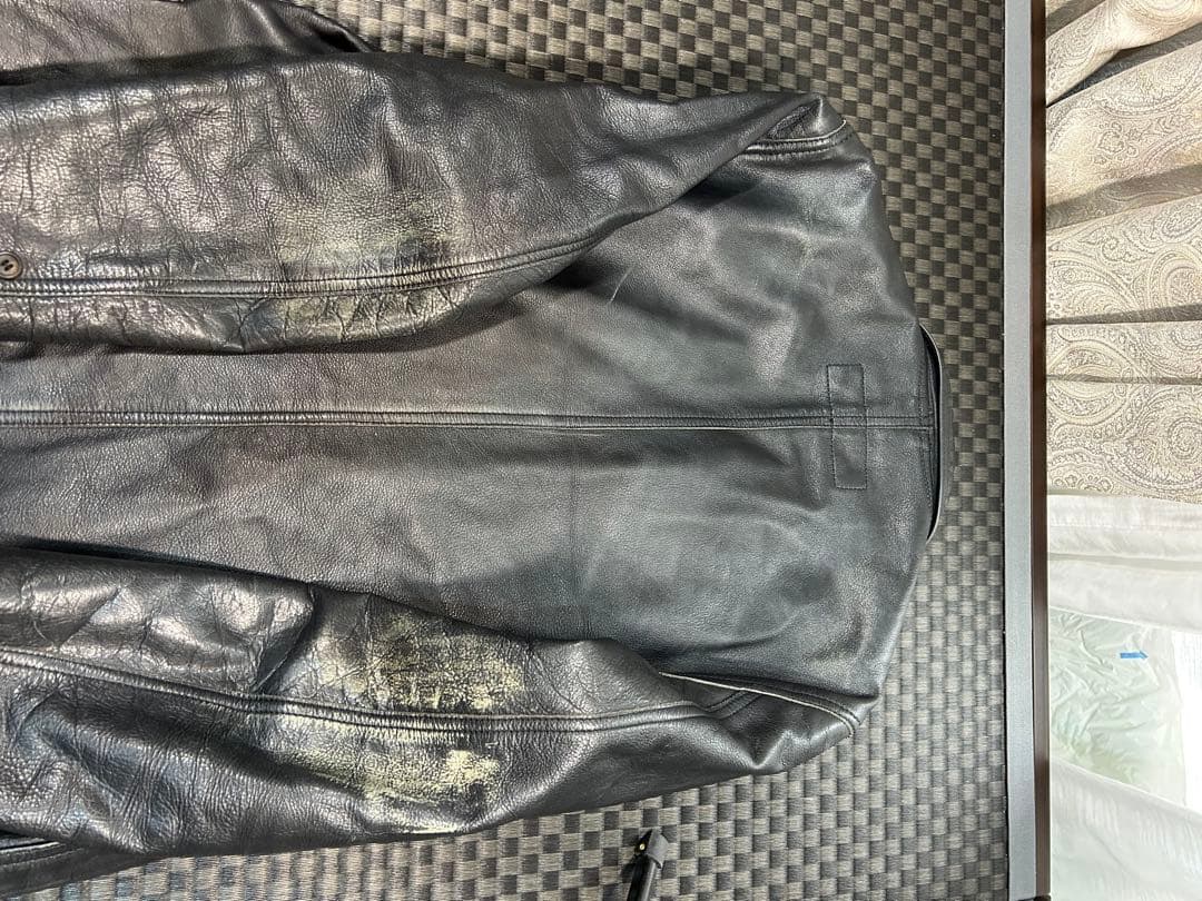 とみです♪ コムデギャルソン　ブラックレザージャケット