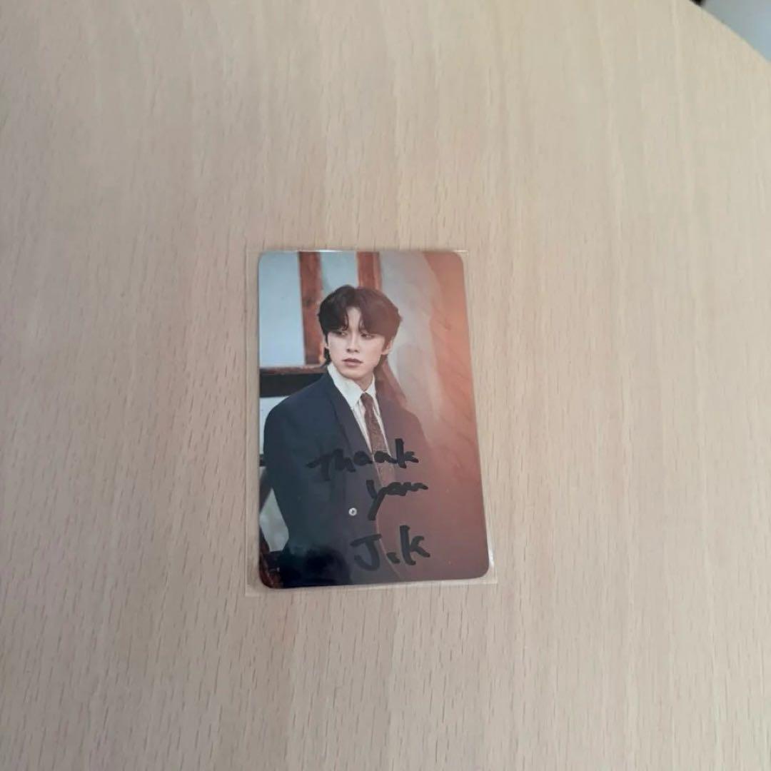 河野純喜　ソロコン　サイン入りトレカ